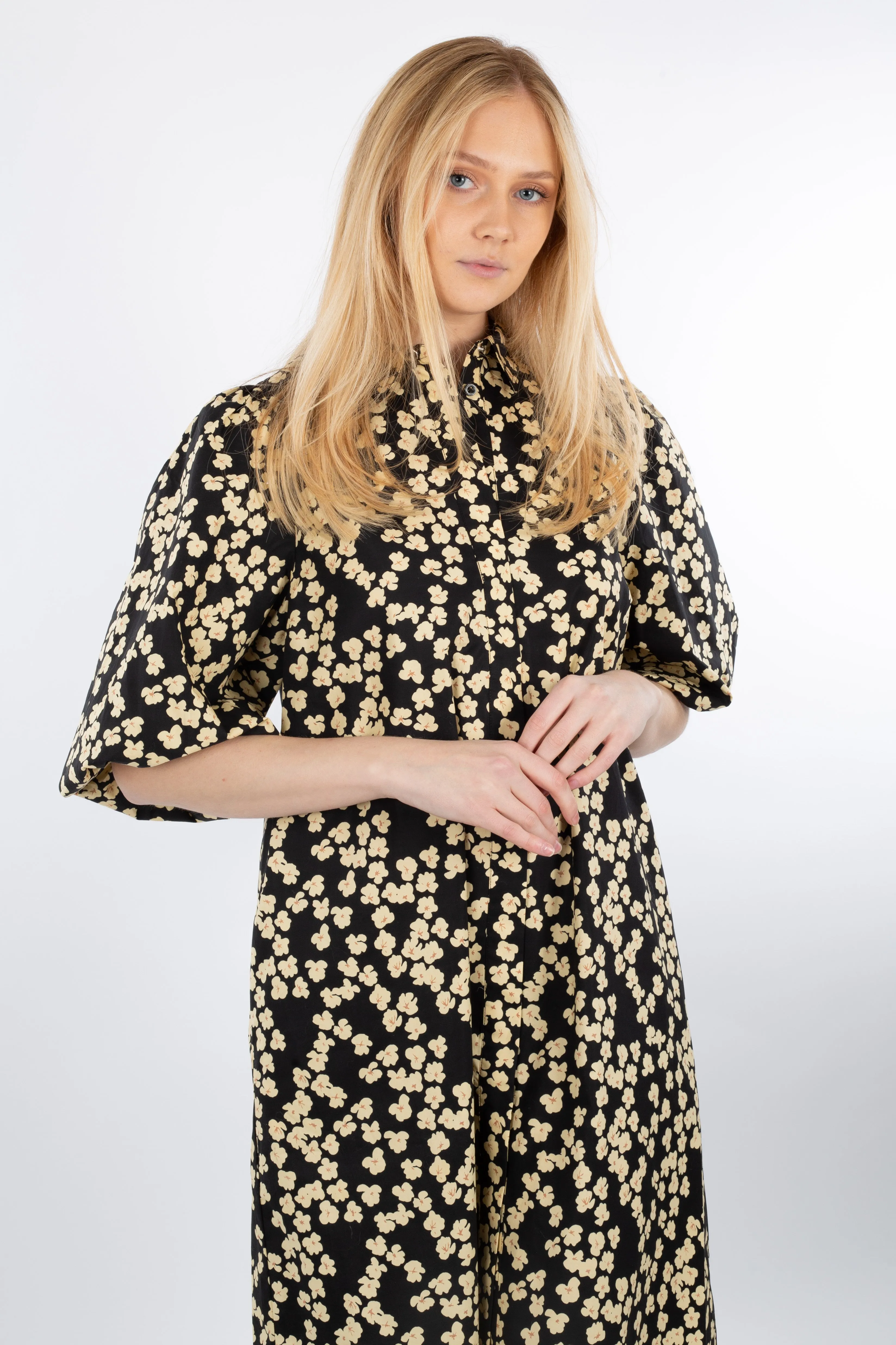 Alula Shirt Dress - Chamomile