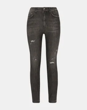 Audrey Distressed Skinny Jeans