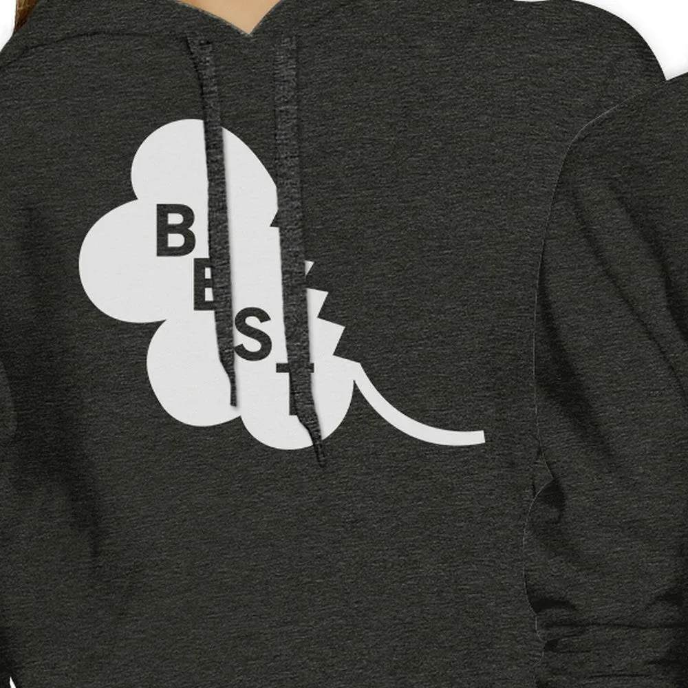 Best Friend Clover Funny BFF Matching Hoodies For St Patricks Day