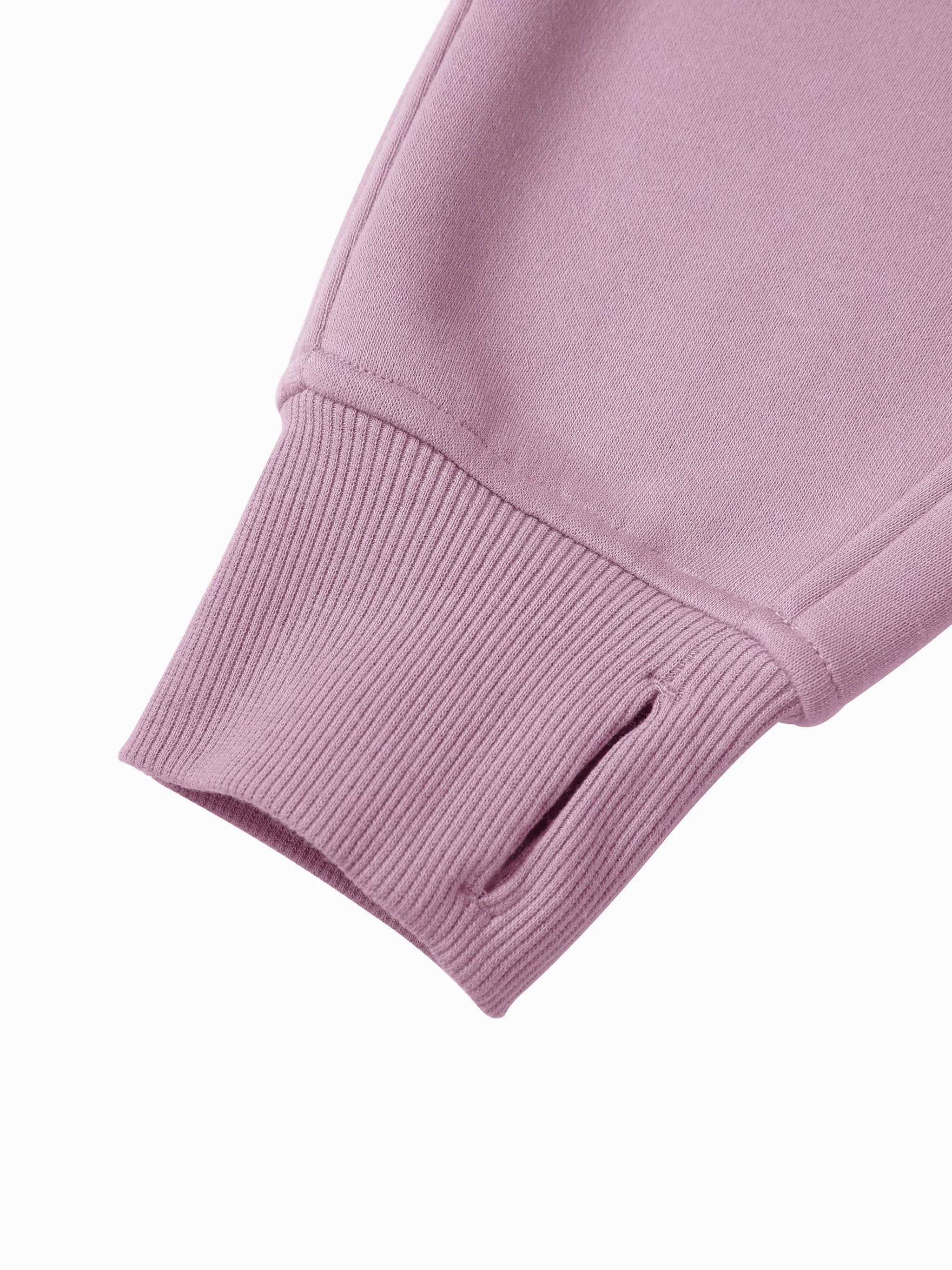 COWT Cropped Zip-Through Pink Sweatshirt