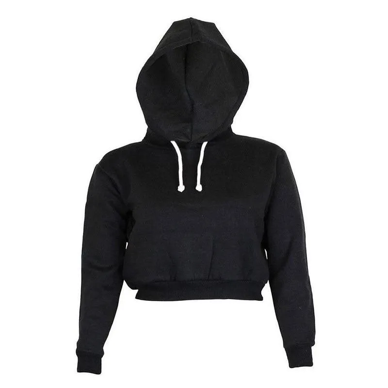 Cropped Hoodie Pullover