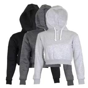 Cropped Hoodie Pullover