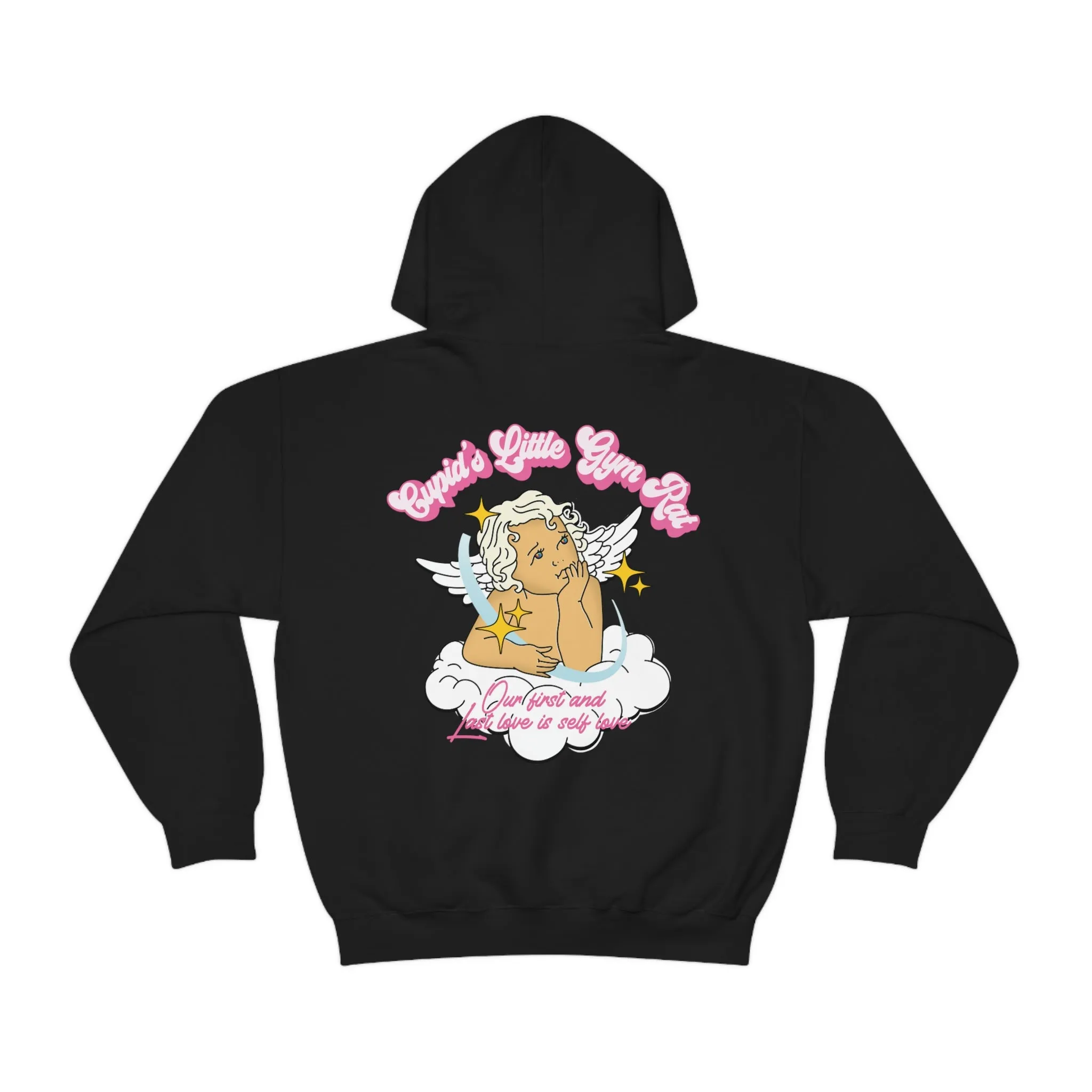 CUPID'S LITTLE GYM RAT- HOODIE