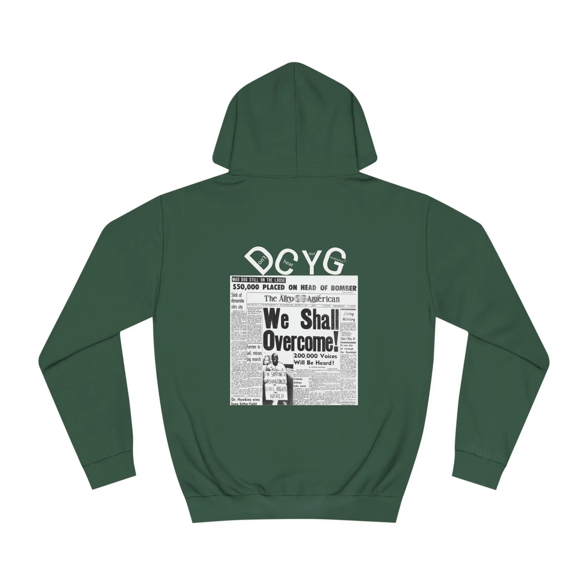 DCYG Black History Unisex College Hoodie