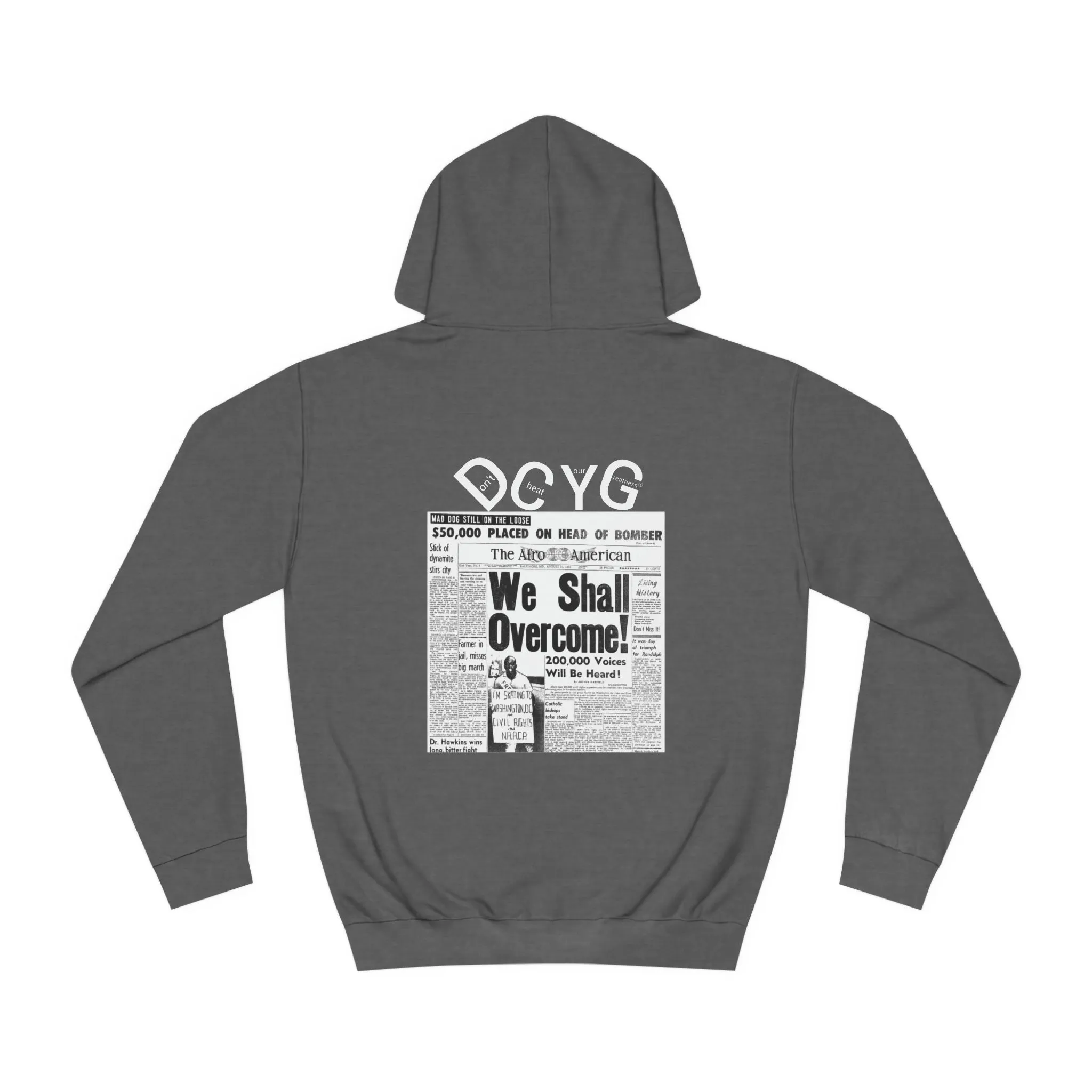 DCYG Black History Unisex College Hoodie