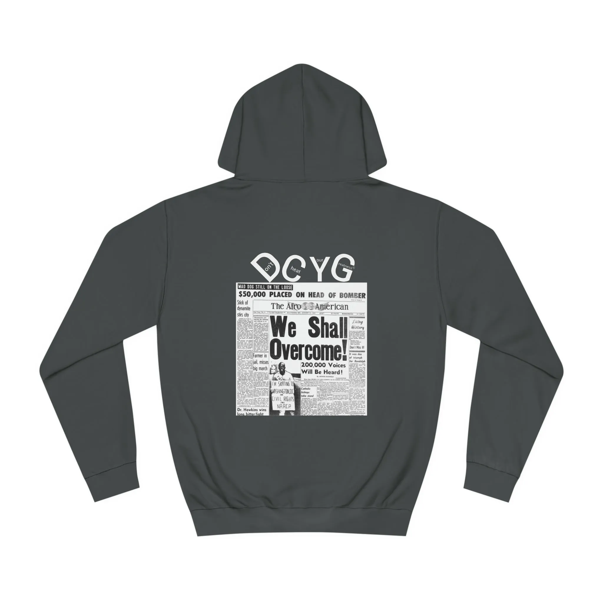 DCYG Black History Unisex College Hoodie