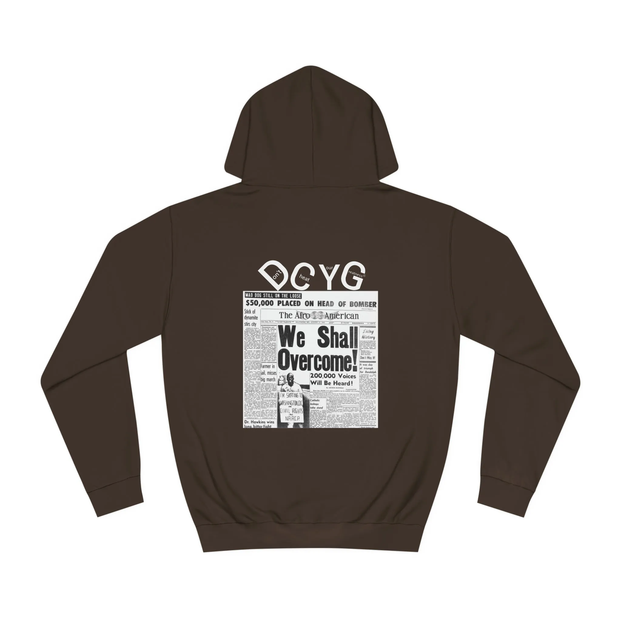 DCYG Black History Unisex College Hoodie