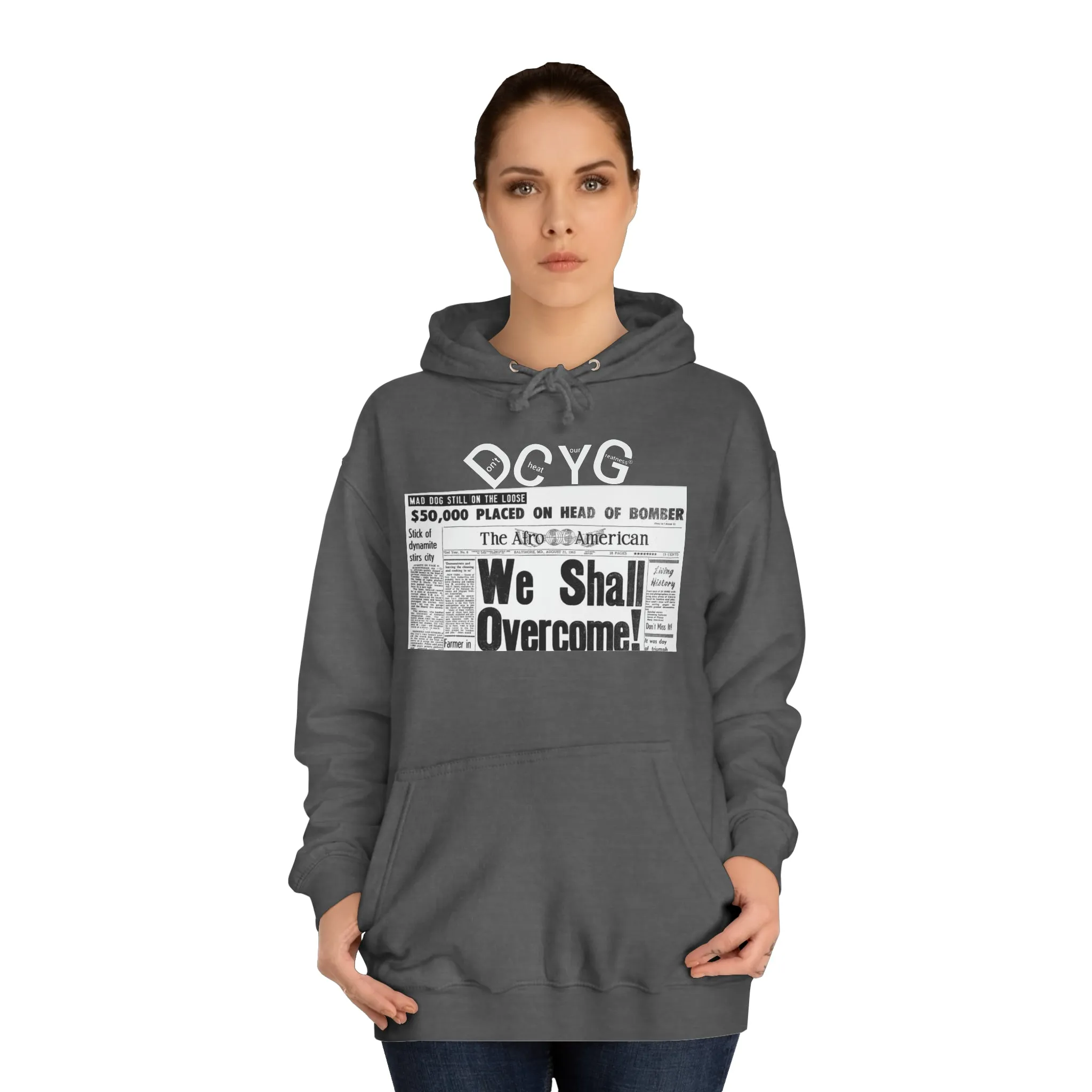 DCYG Black History Unisex College Hoodie