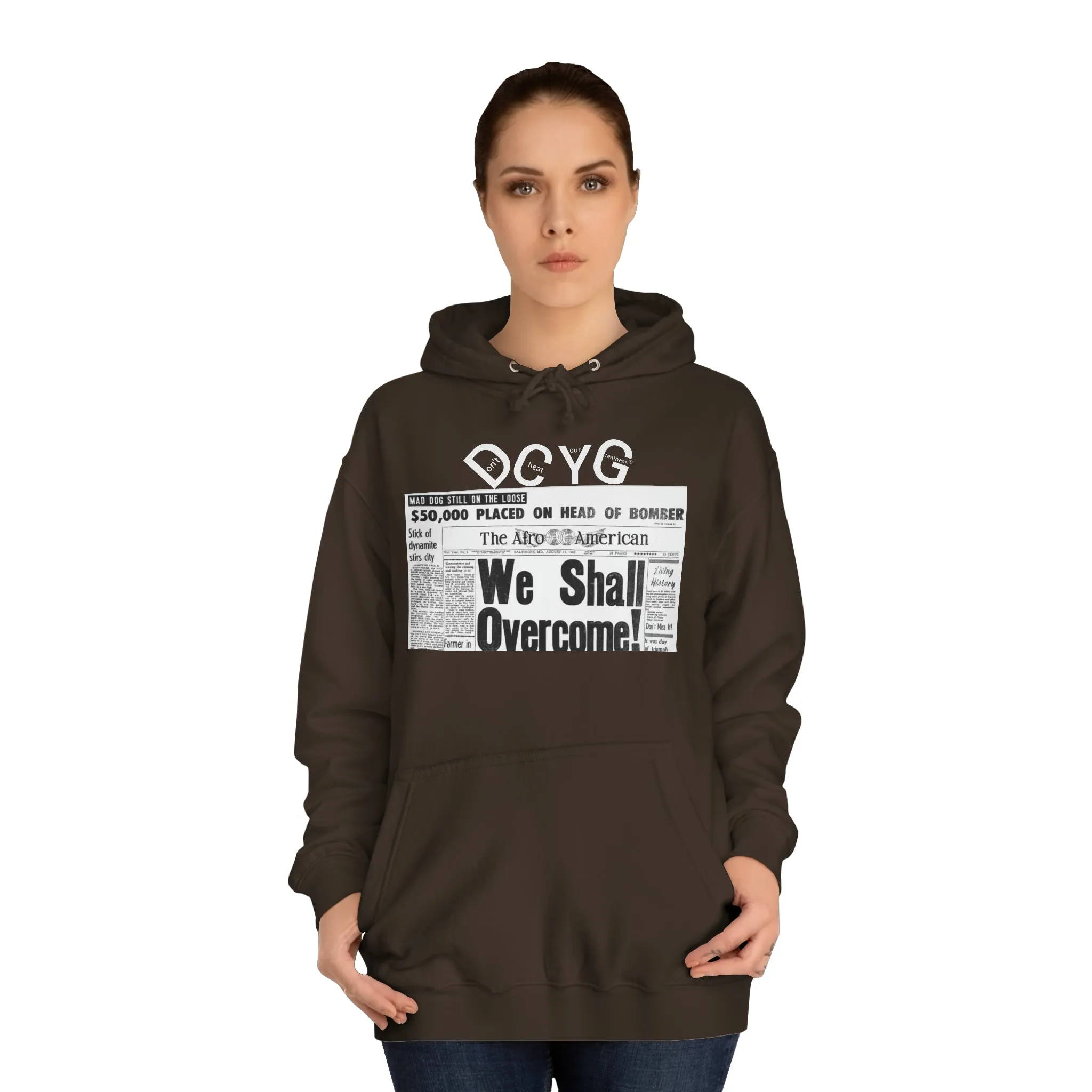 DCYG Black History Unisex College Hoodie