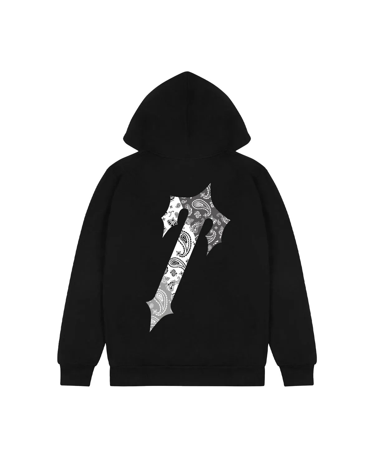 Decoded Paisley Monochrome Edition Hoodie - Black