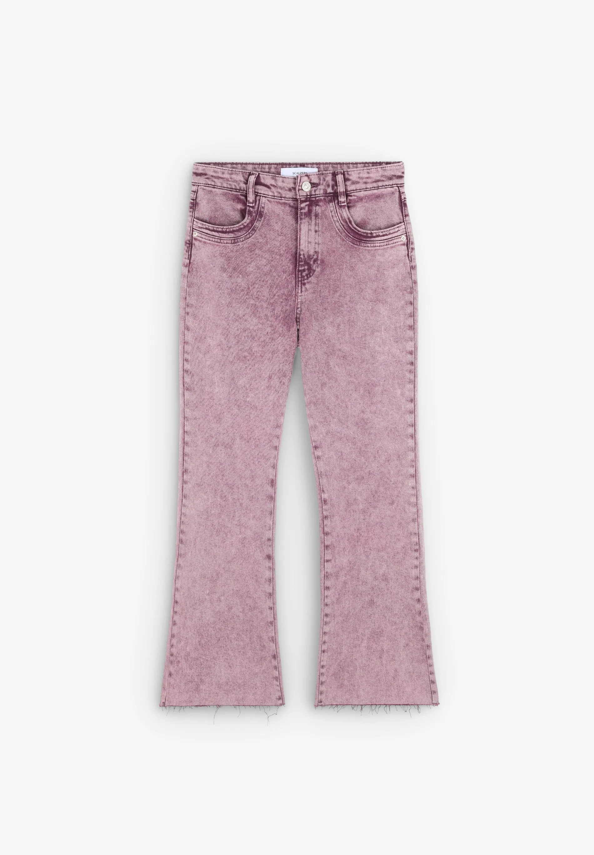 FLARED FADED JEANS