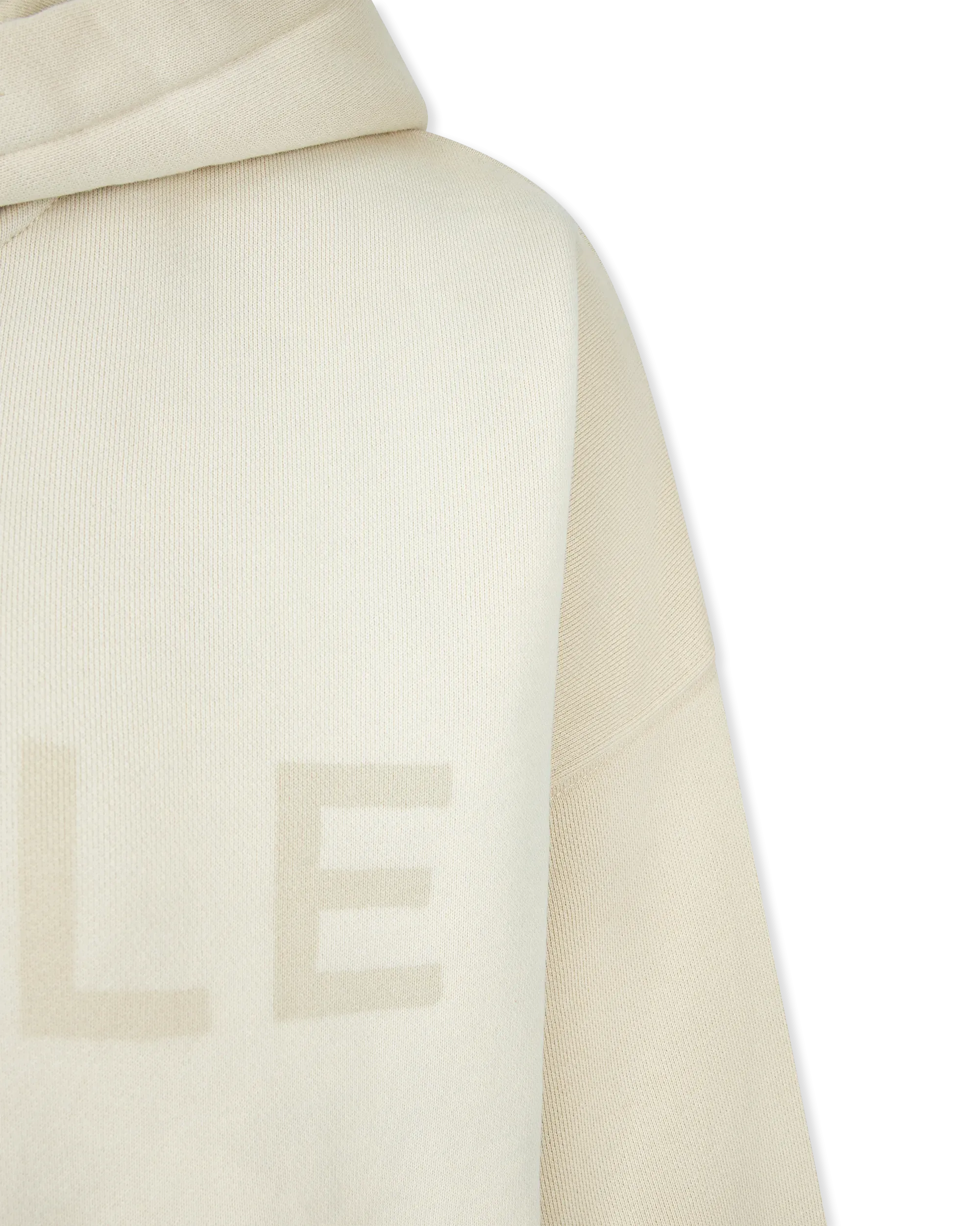 Heavyweight Fleece Raw Hem Hoodie