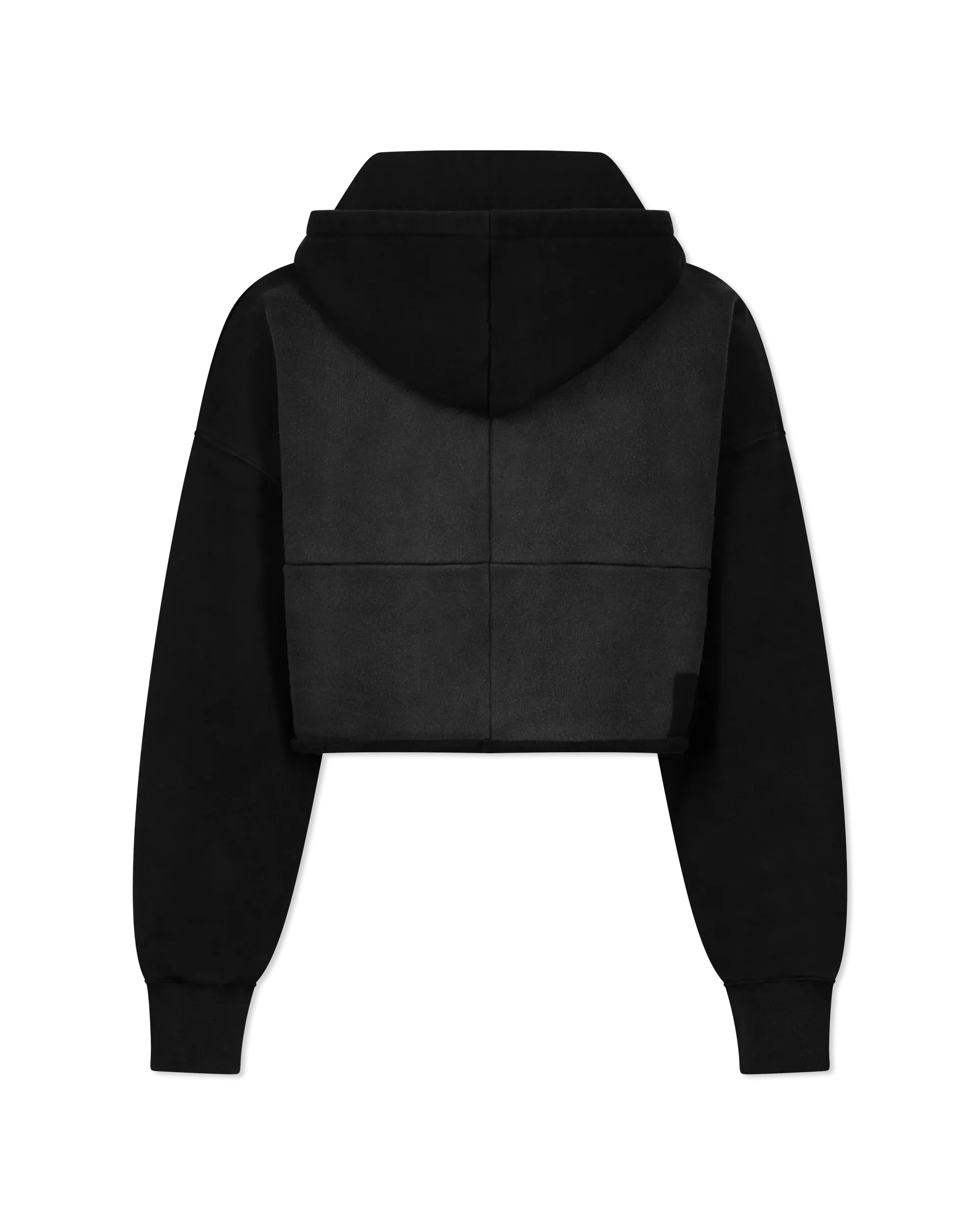 Heavyweight Fleece Raw Hem Hoodie