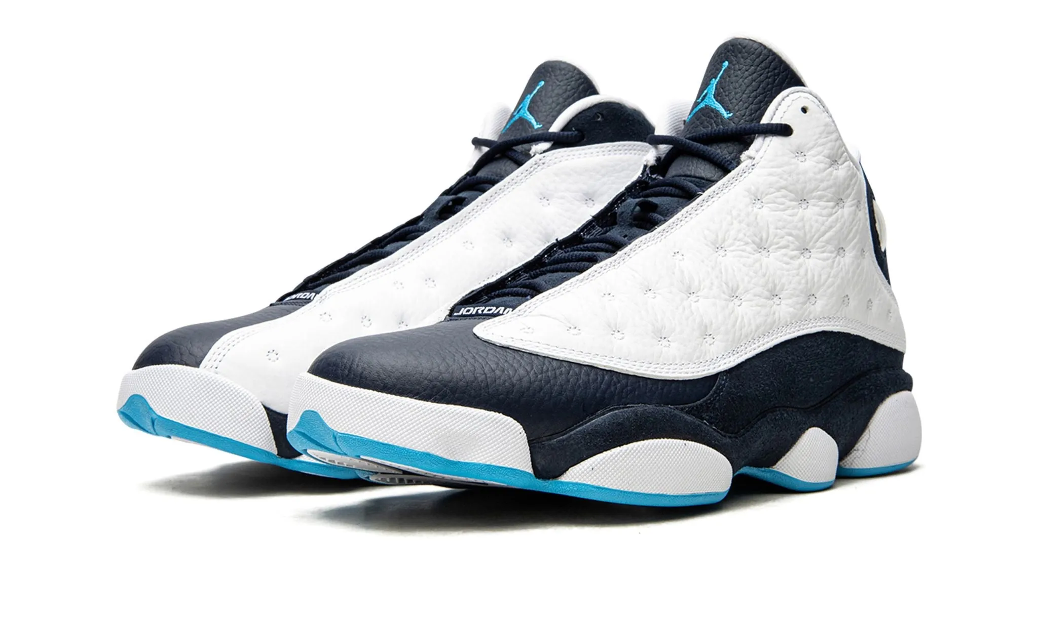 JORDAN 13 RETRO OBSIDIAN POWDER BLUE WHITE