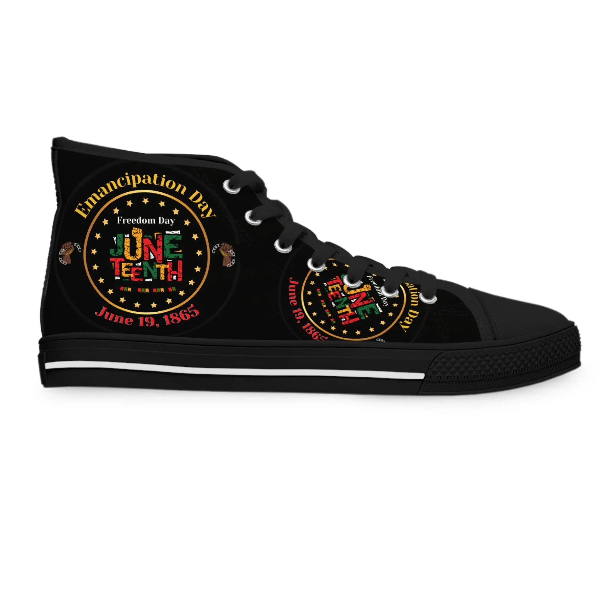 Juneteenth Women's High-Top Sneakers