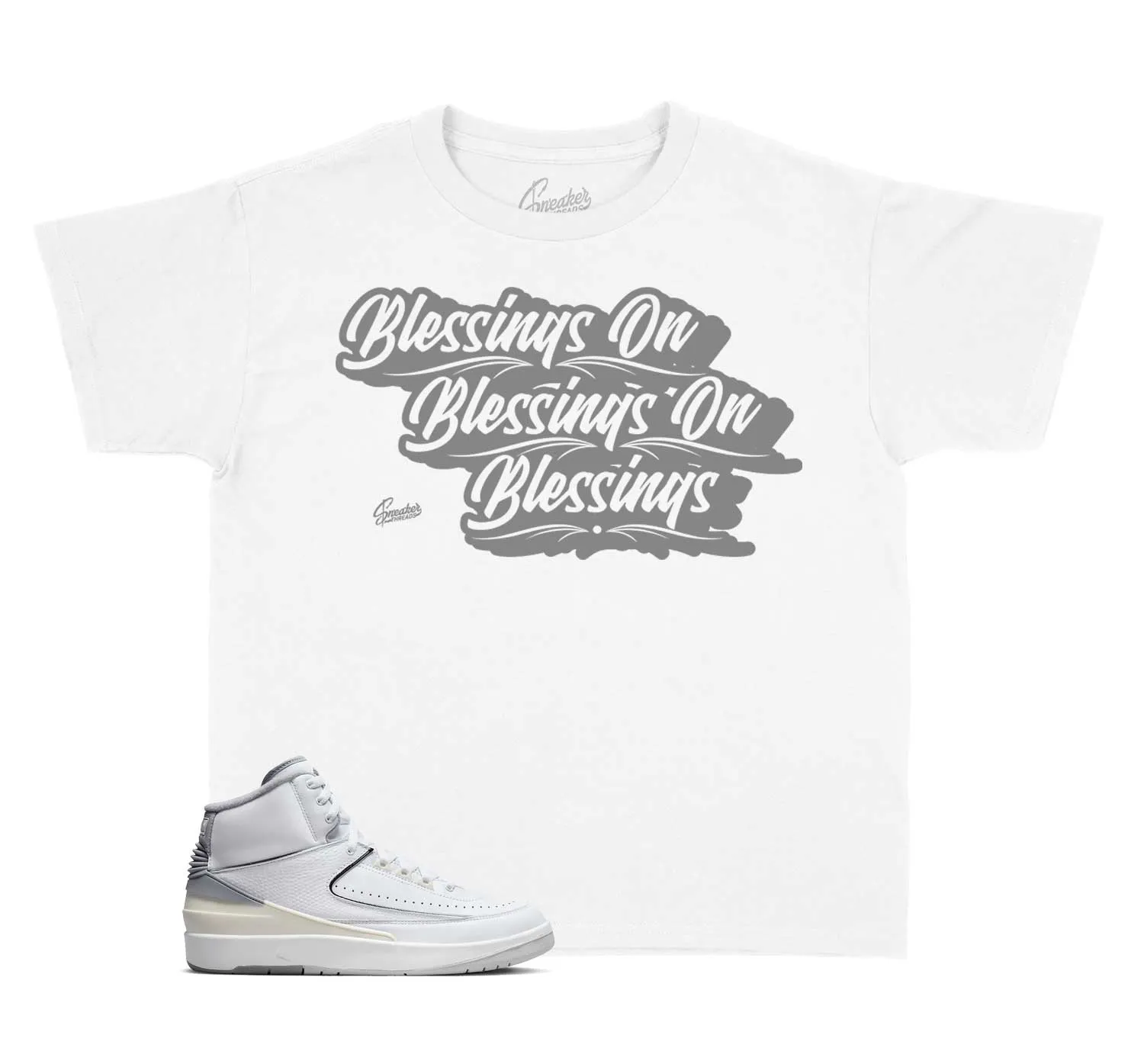 Kids - Cement Grey 2 Blessings Shirt