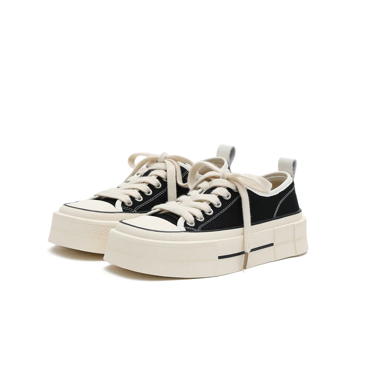 Low-Top Casual Flat Canvas Shoes