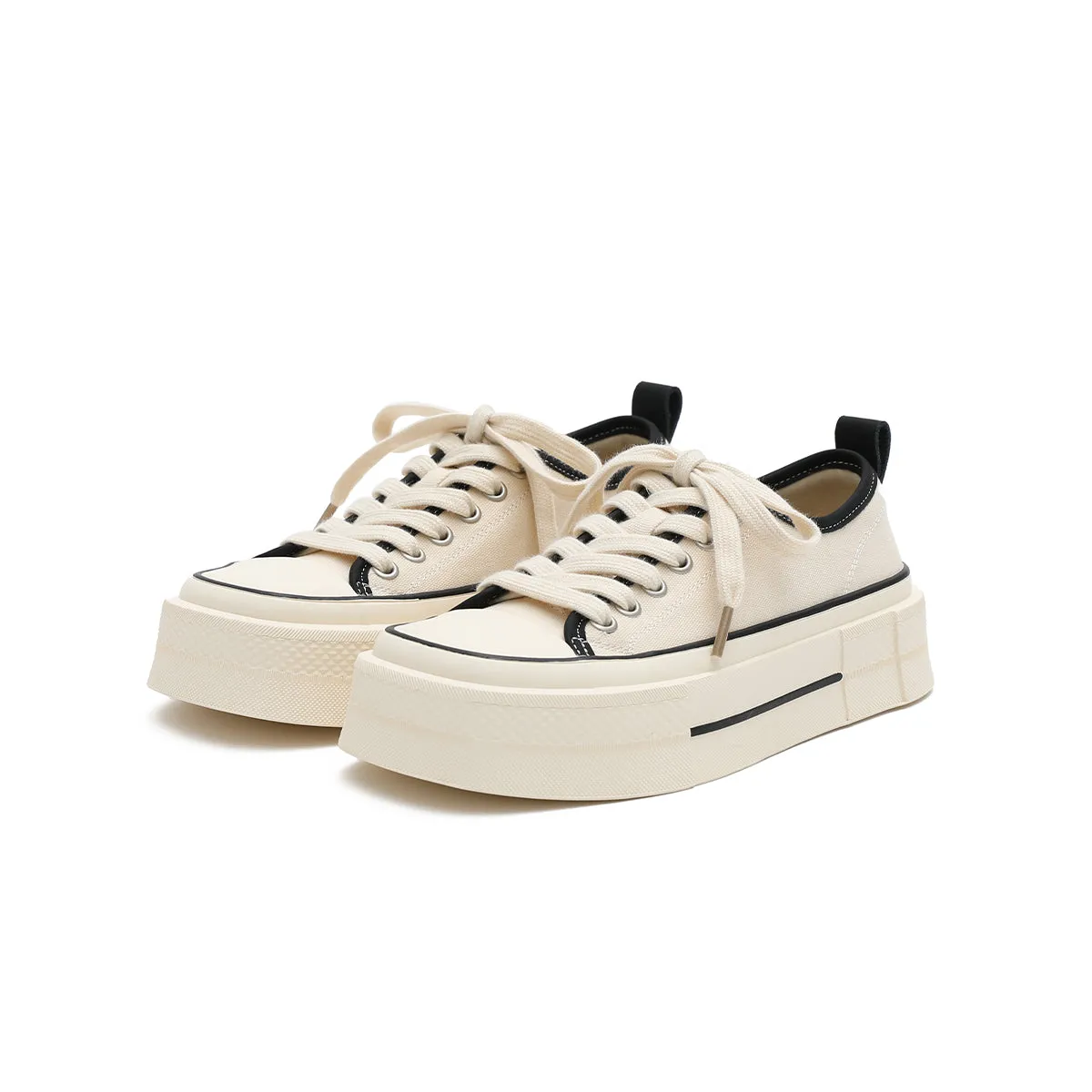 Low-Top Casual Flat Canvas Shoes