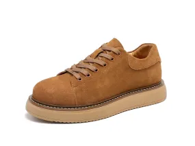 Men's Suede Chunky Skate Sneakers