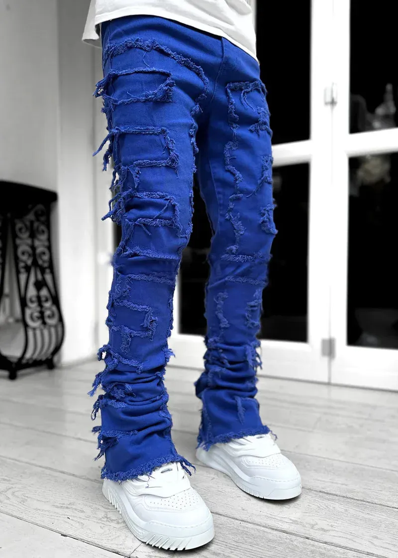 New Street Edge Distressed Denim