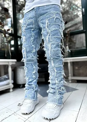 New Street Edge Distressed Denim