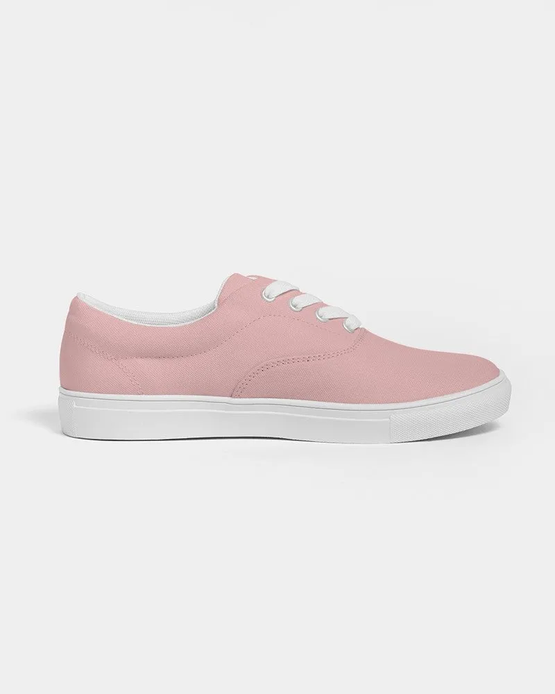 Pale Pastel Pink Men's Canvas Sneakers | Men's | Bright Pale Pastel Pink | C0M30Y15K0