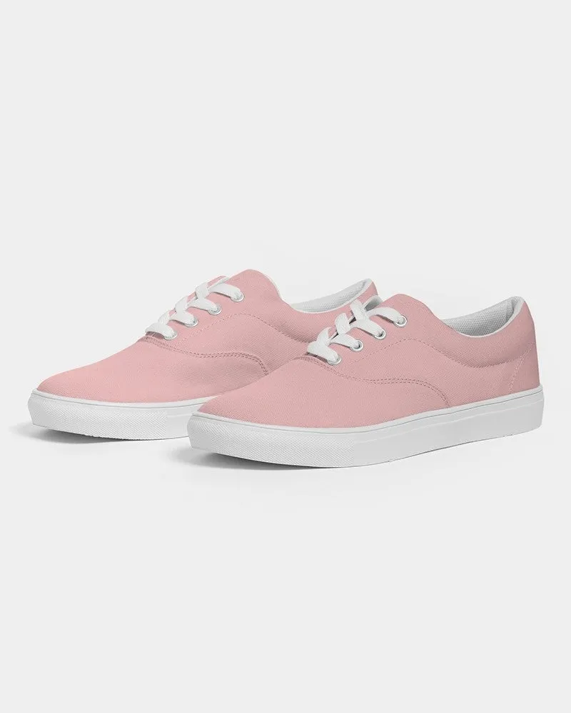 Pale Pastel Pink Men's Canvas Sneakers | Men's | Bright Pale Pastel Pink | C0M30Y15K0