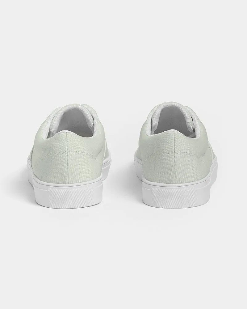 Pale Warm Green Men's Canvas Sneakers | Men's | Bright Pale Warm Green | C5M0Y10K0