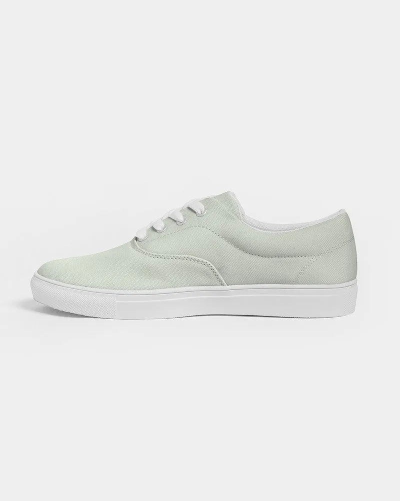 Pale Warm Green Men's Canvas Sneakers | Men's | Bright Pale Warm Green | C5M0Y10K0