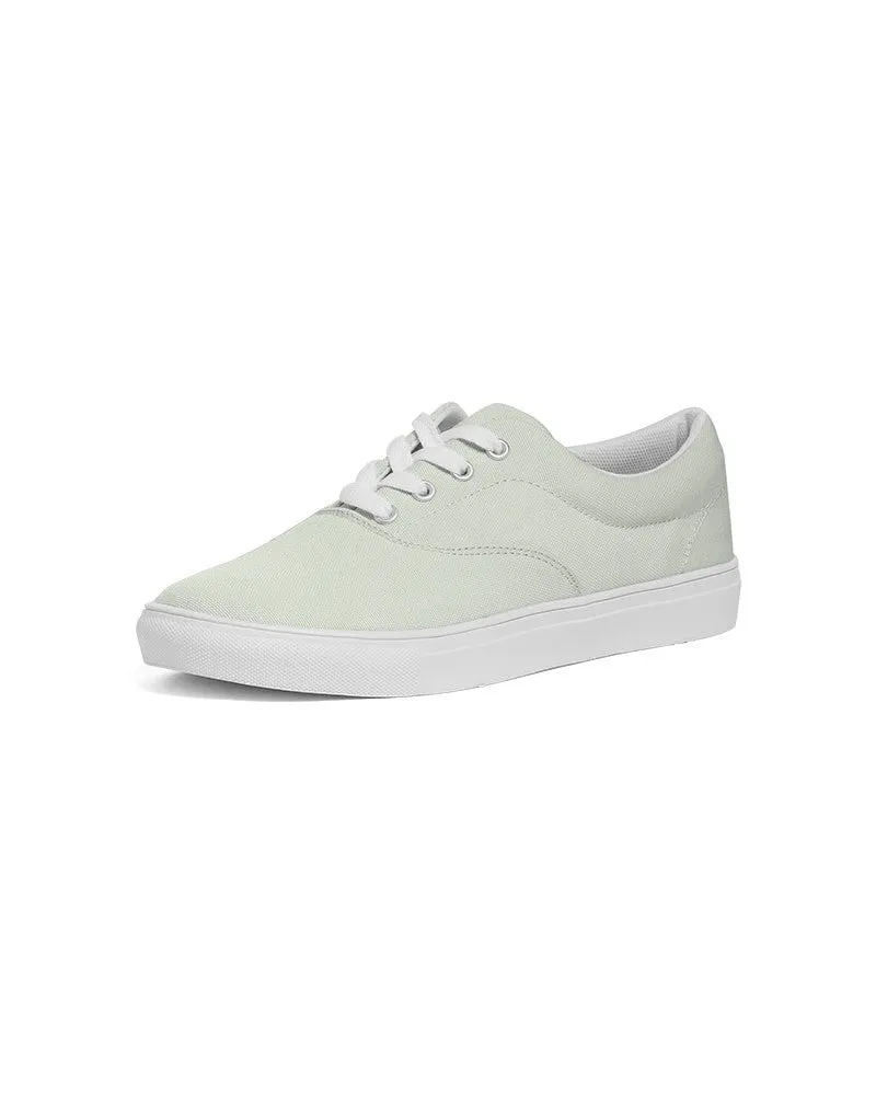 Pale Warm Green Men's Canvas Sneakers | Men's | Bright Pale Warm Green | C5M0Y10K0