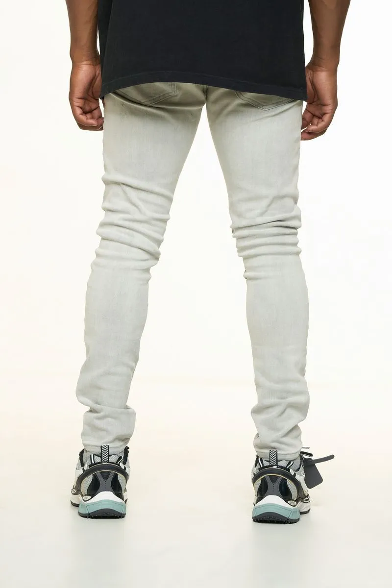 PHEELINGS FADED MEMORIES SKINNY DENIM (LIGHT GREY)