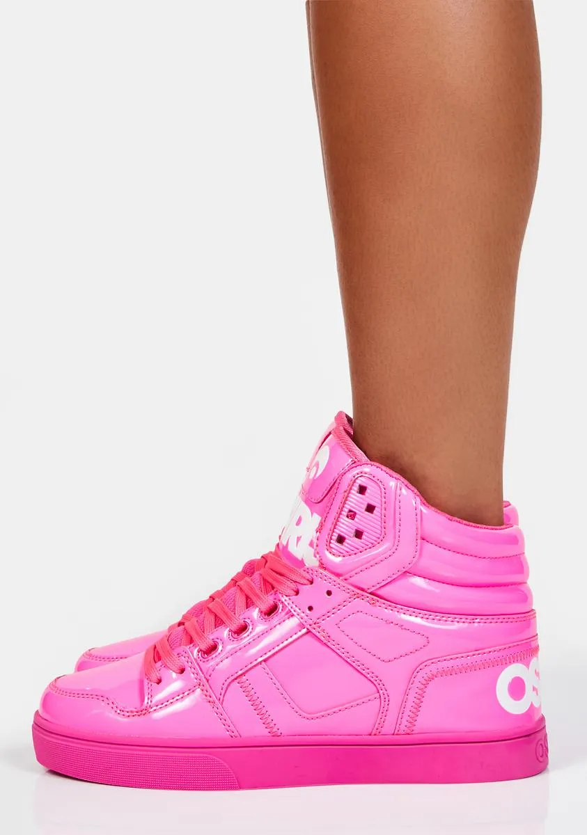 Pink White Clone Sneakers