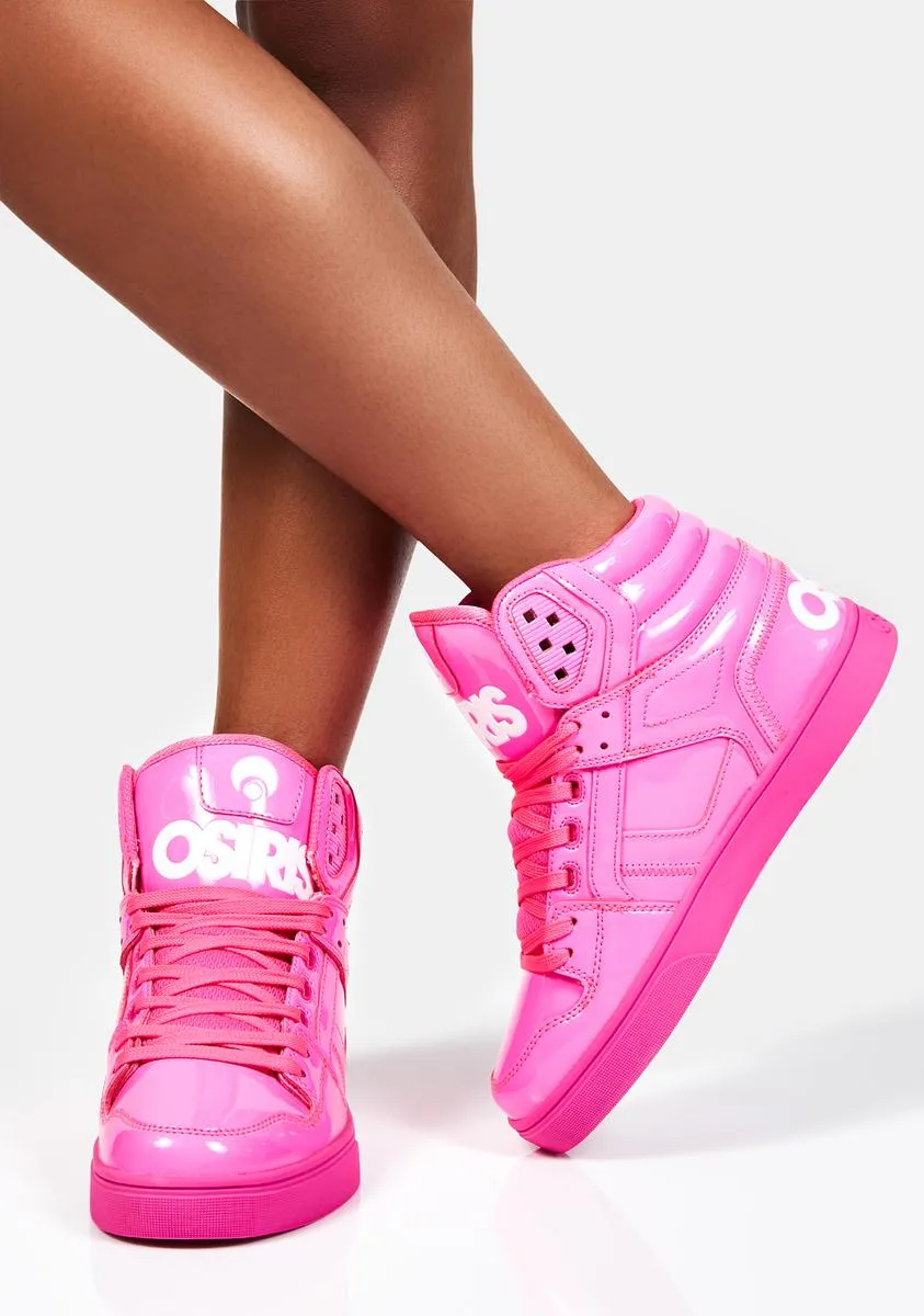 Pink White Clone Sneakers