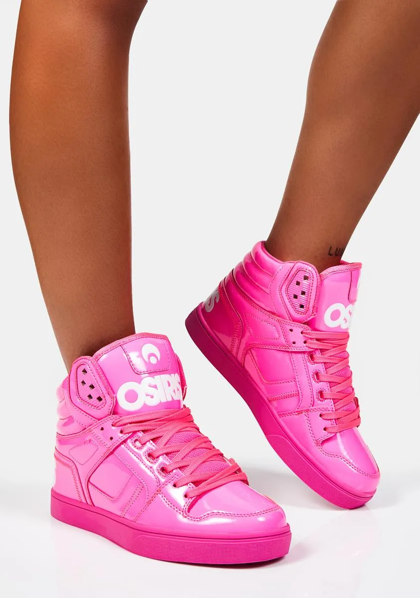 Pink White Clone Sneakers