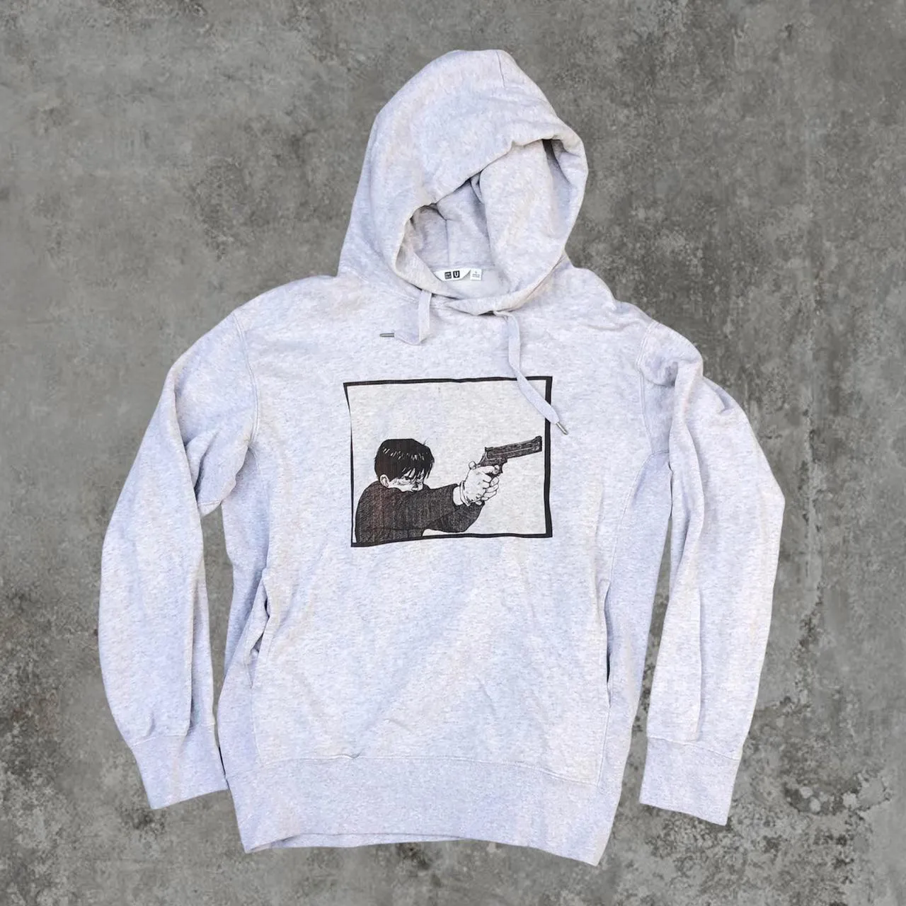 Pistol Anime Graphic Hoodie