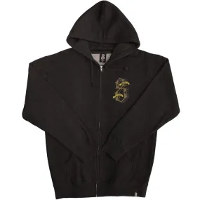 Rebel8 Dukes of Destruction Zip Up Hoodie Heather Charcoal