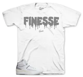 Retro 2 Cement Grey Finesse Shirt