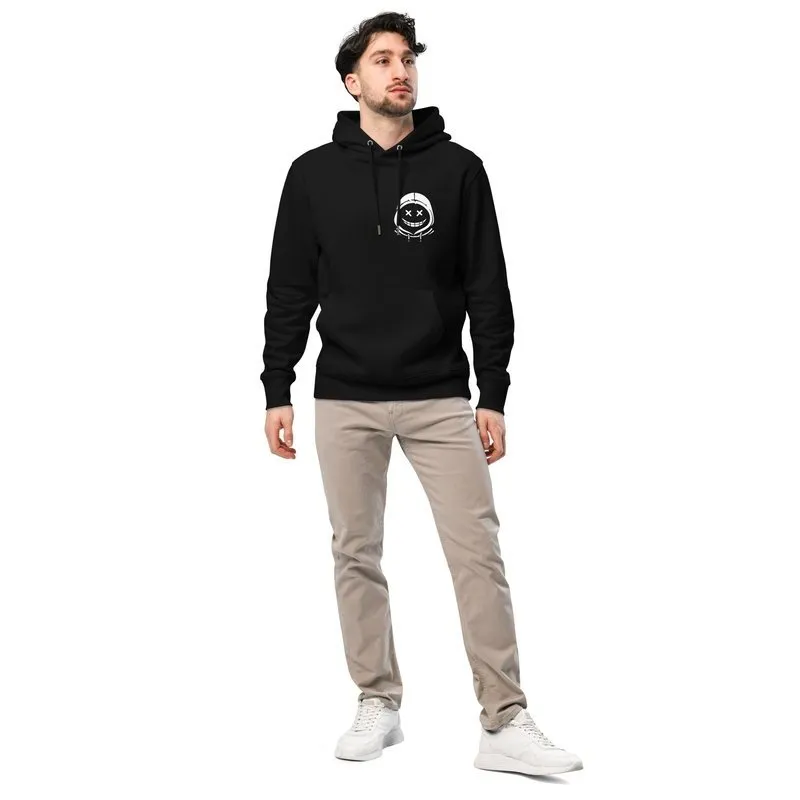 Smiley Face Hip Hop Unisex Eco Hoodie