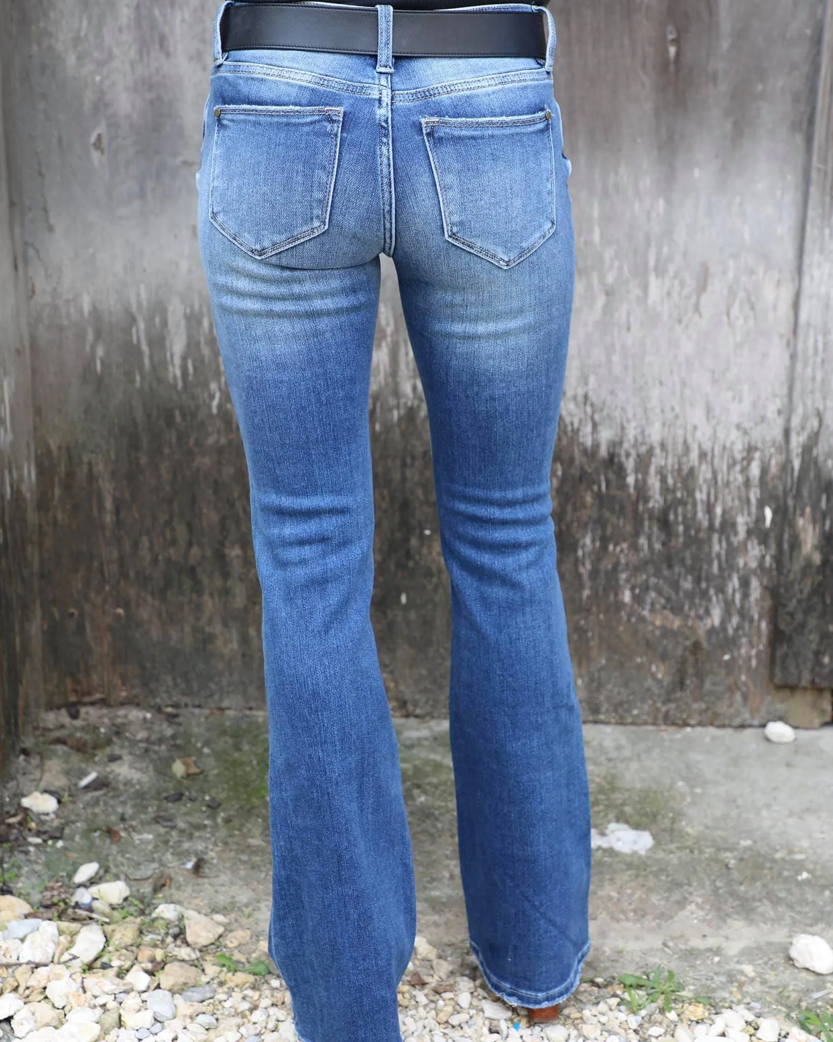 The Jessica Low Rise Flare Jeans