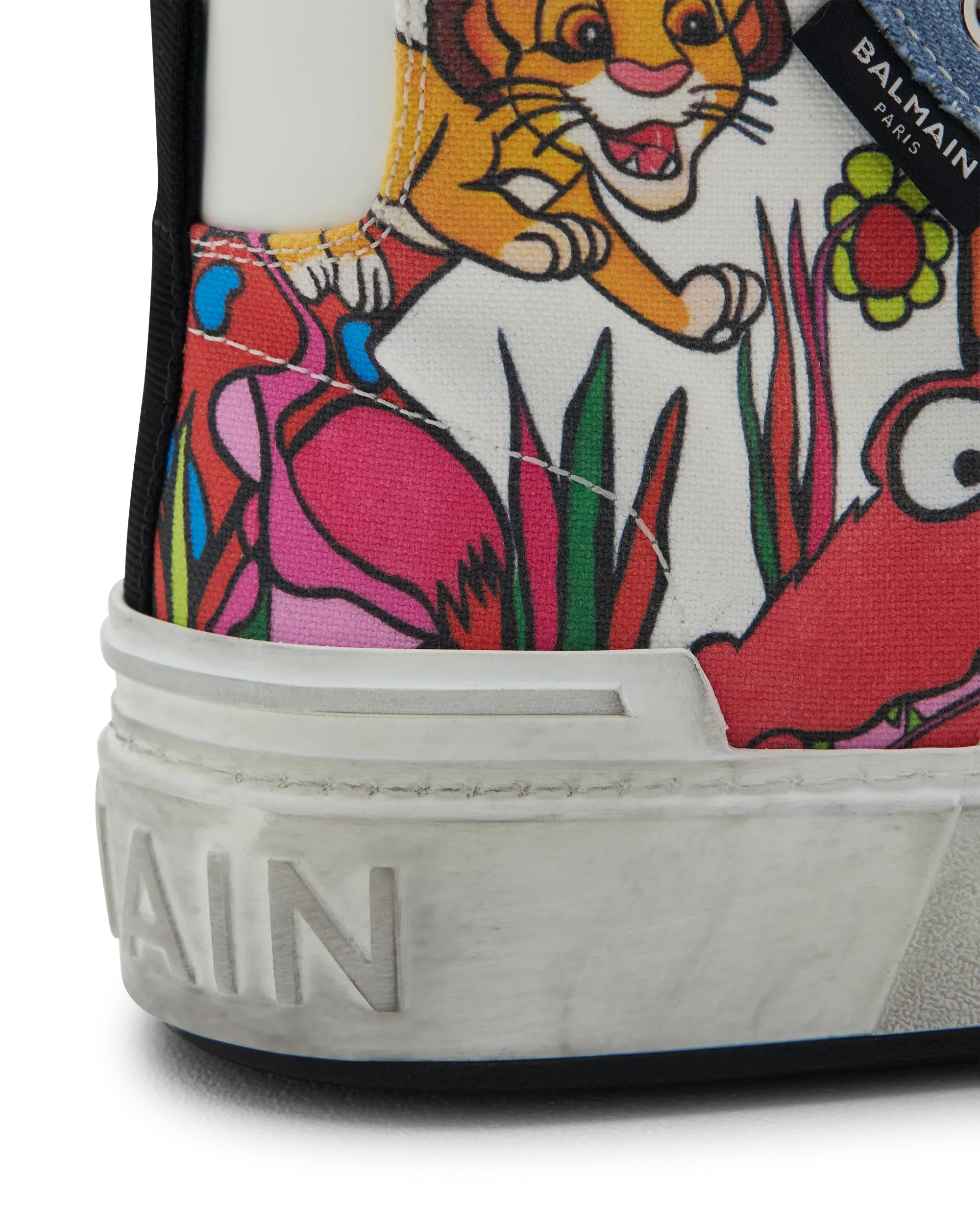 The Lion King B-Court Enfant Précoce Printed High Top Trainers