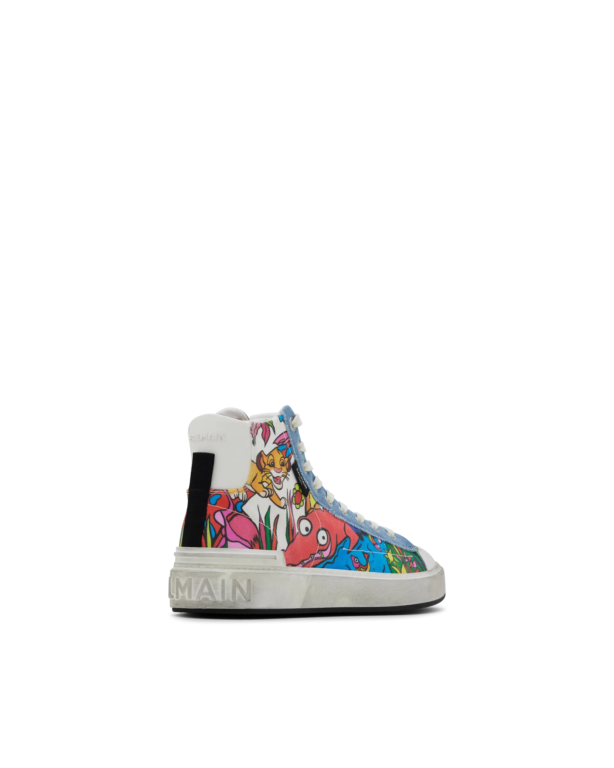 The Lion King B-Court Enfant Précoce Printed High Top Trainers