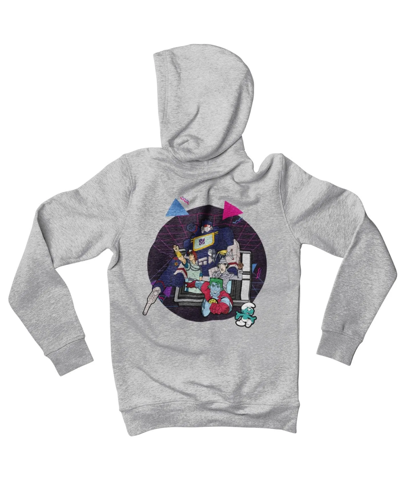 Top Notchy TV Toon Number 1 Back Printed Hoodie