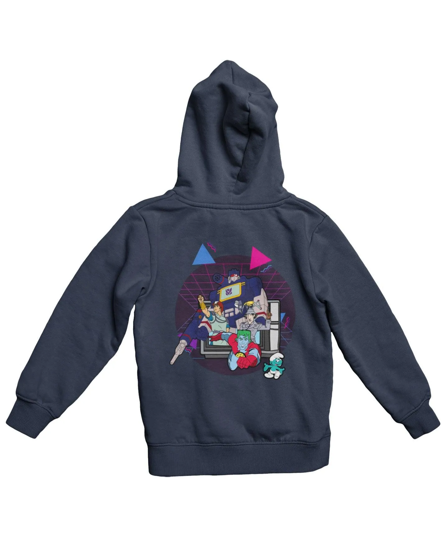 Top Notchy TV Toon Number 1 Back Printed Hoodie