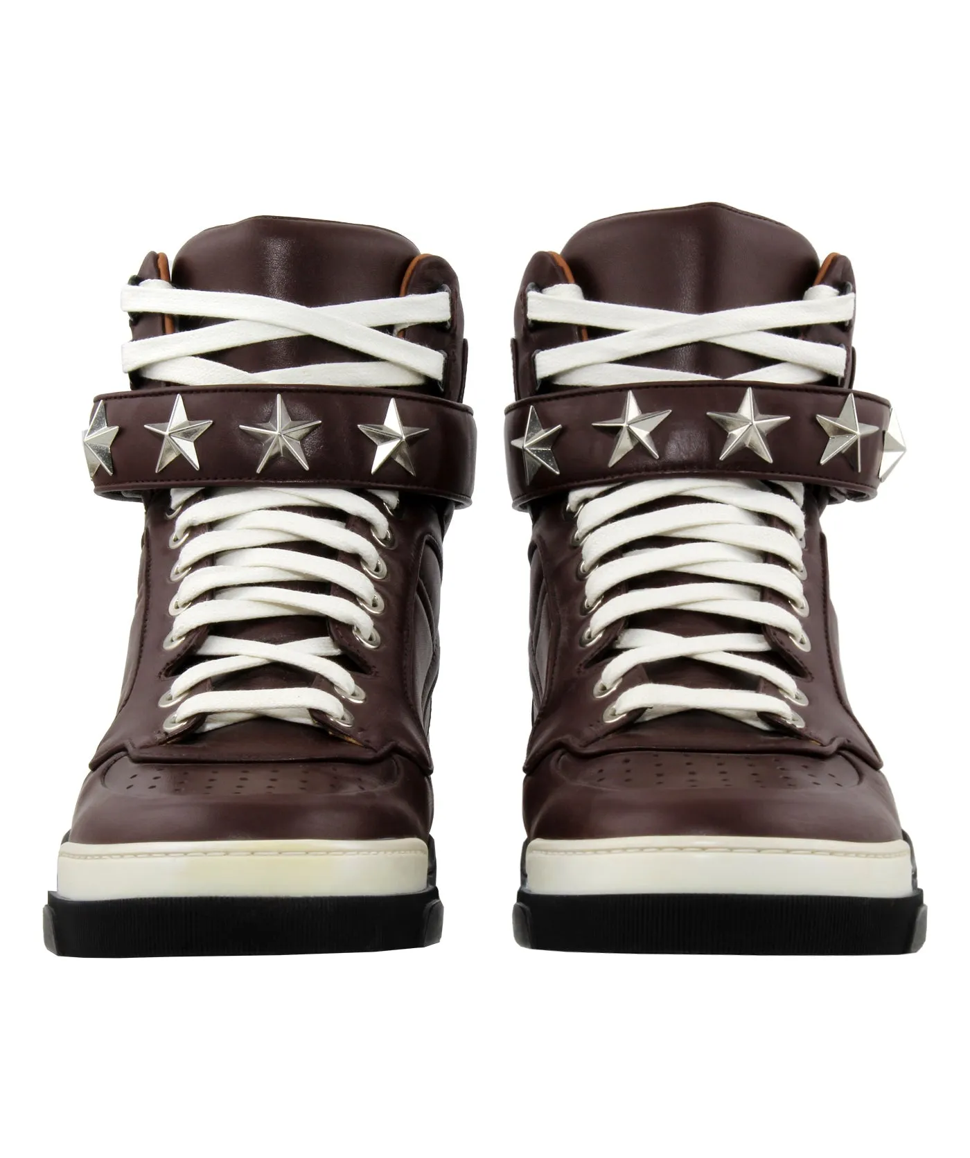 Tyson Star Leather High Top Sneakers