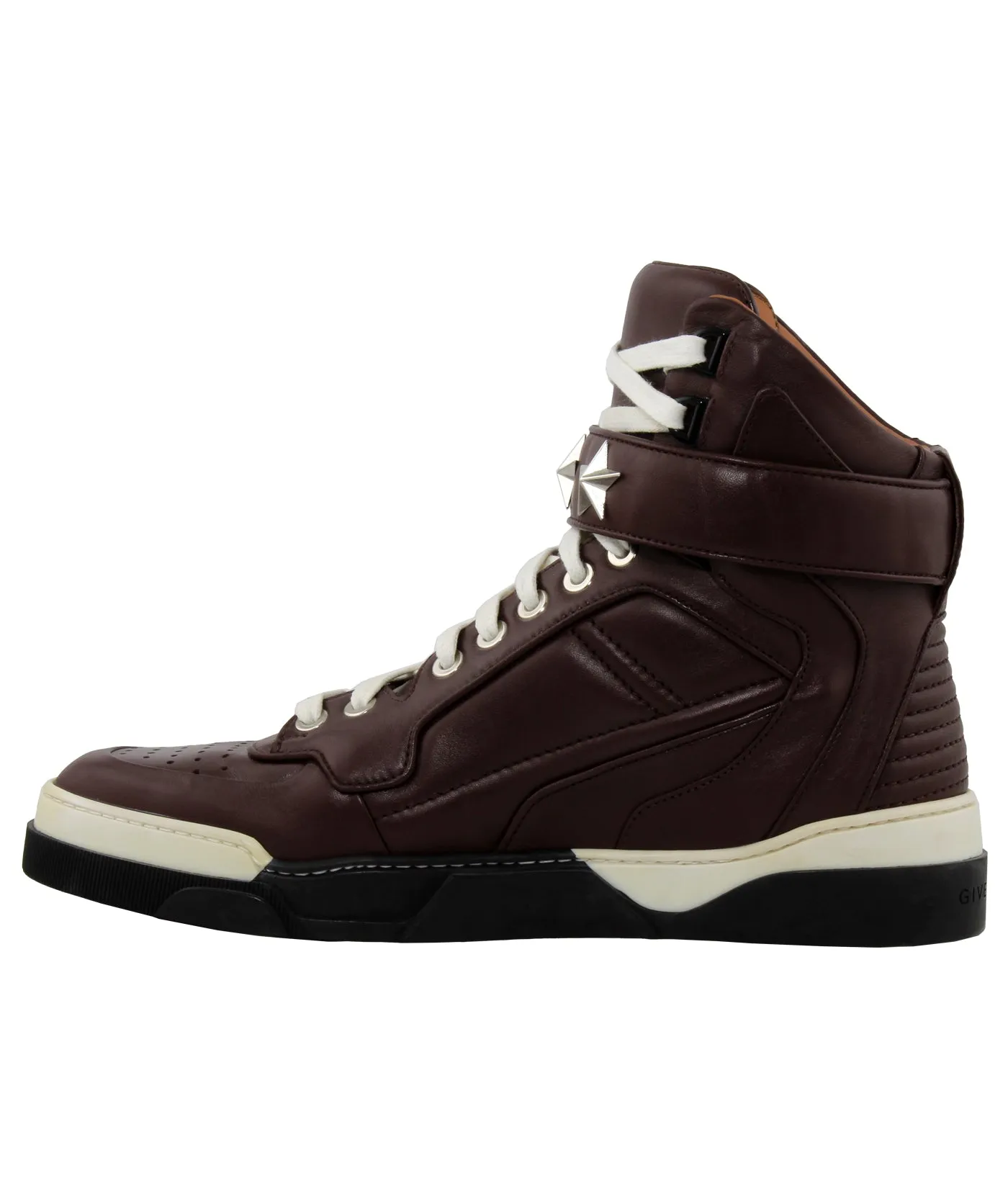 Tyson Star Leather High Top Sneakers