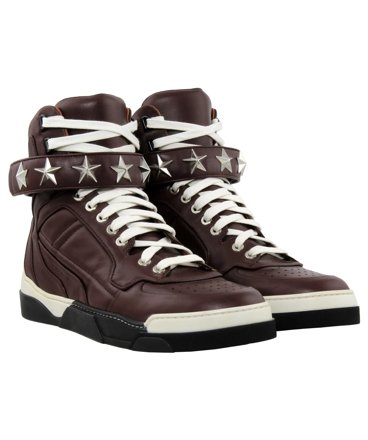 Tyson Star Leather High Top Sneakers