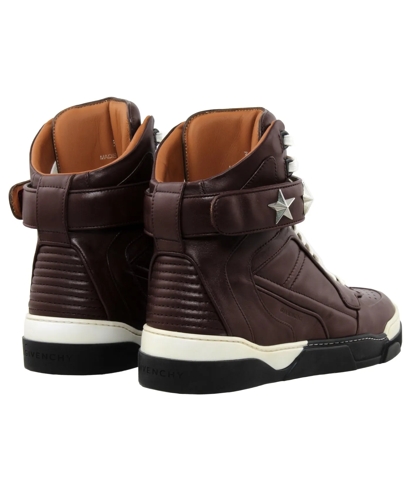 Tyson Star Leather High Top Sneakers