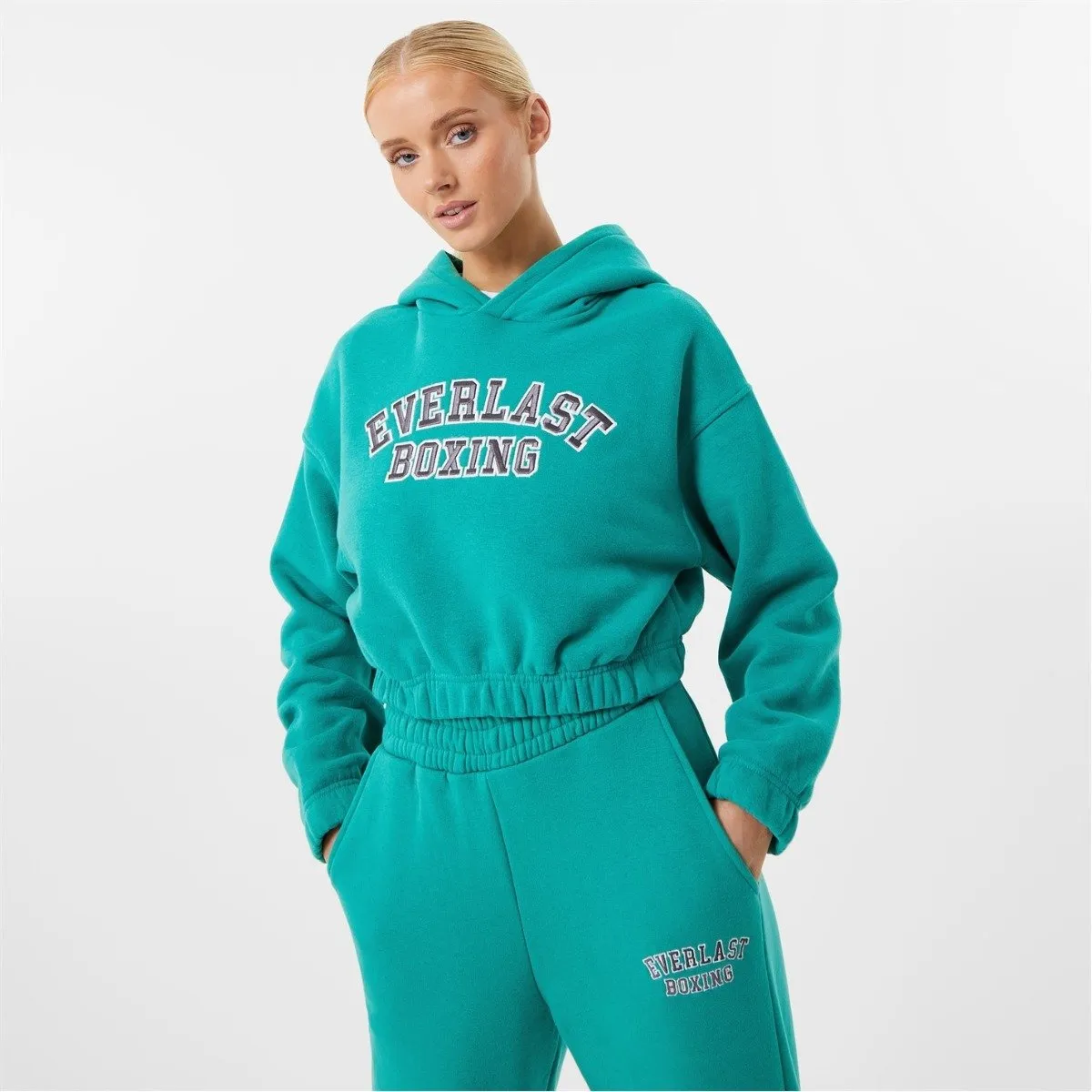 Women's Boxing Cropped Hoodie