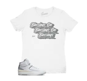 Womens - Cement Grey 2 Blessings Shirt