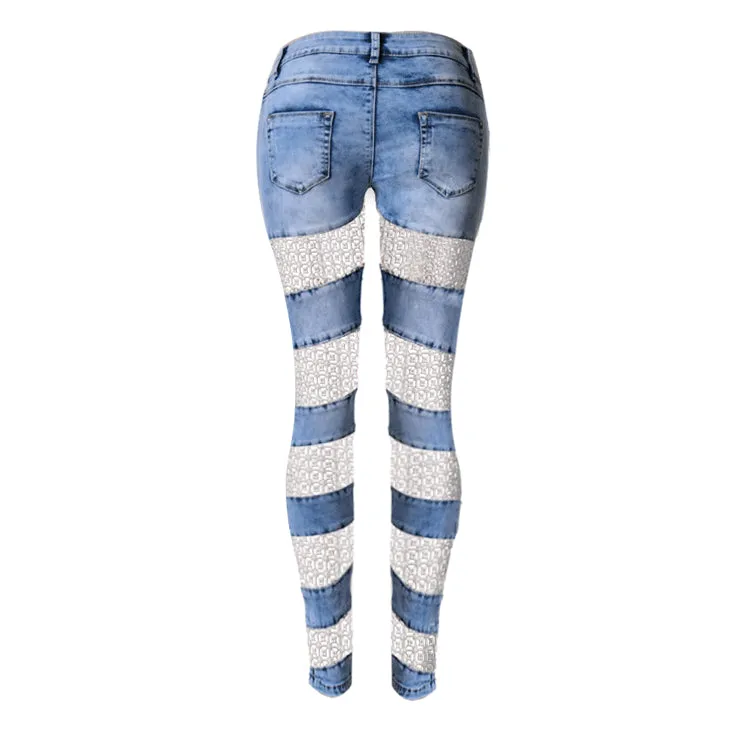 Women's Stylish Ripped Skinny Jeans